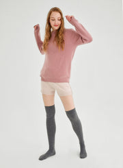 Cashmere Over-Knee Stockings – Nap Loungewear Socks & Hosiery
