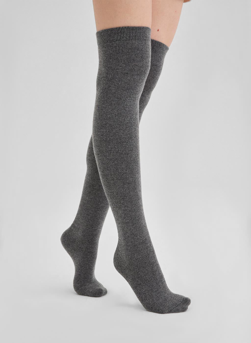 Cashmere Over-Knee Stockings