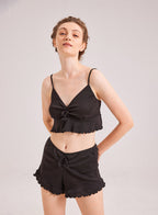 Strappy Ruffle Cami Top