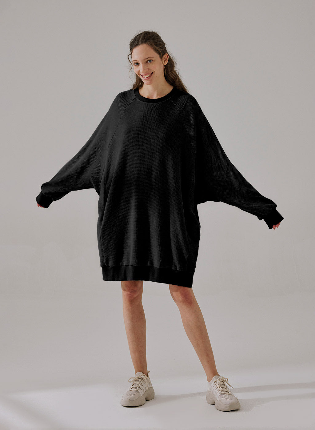 Oversize Elasticated Hem Sweatshirt