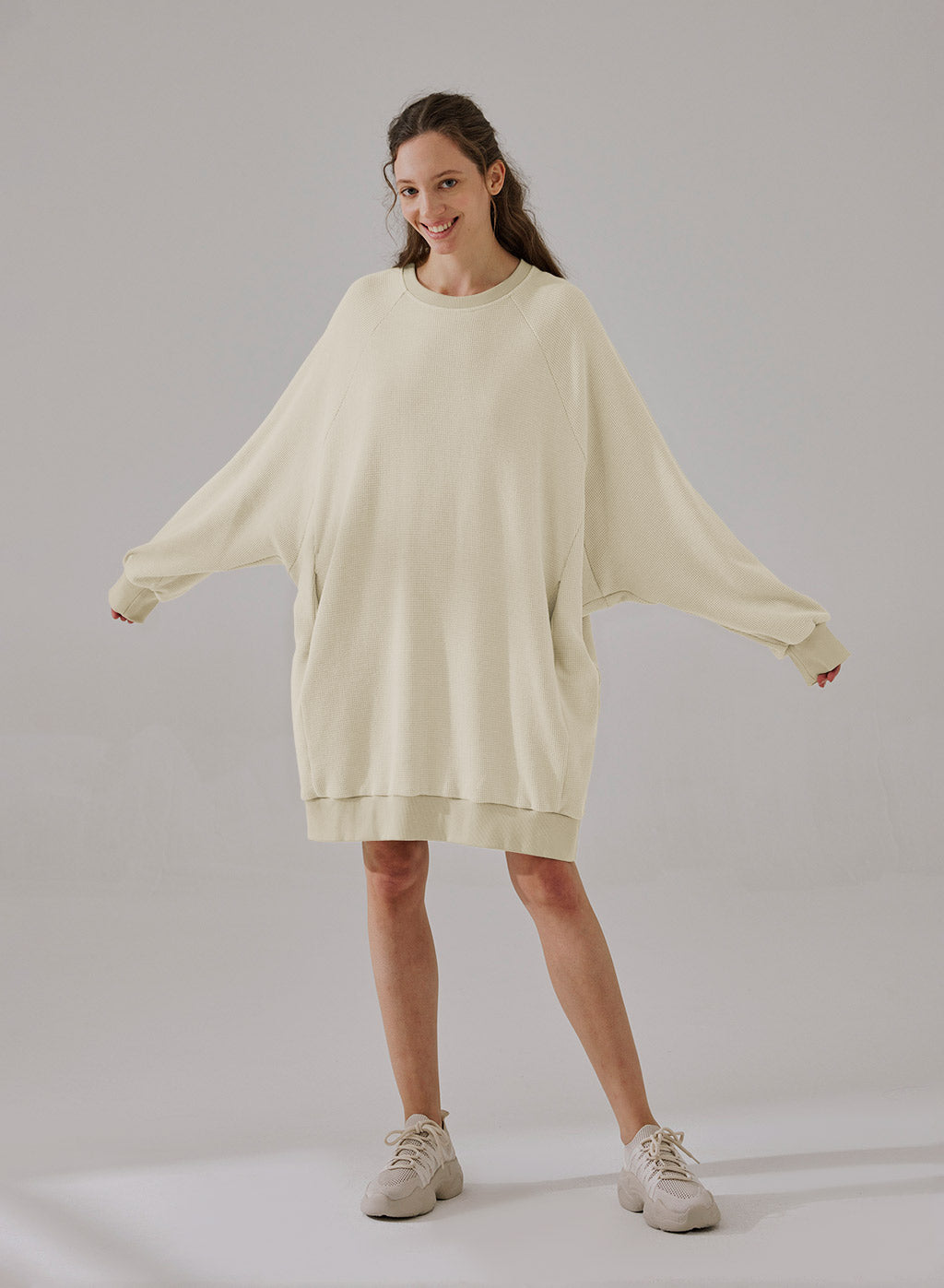 Oversize Elasticated Hem Sweatshirt
