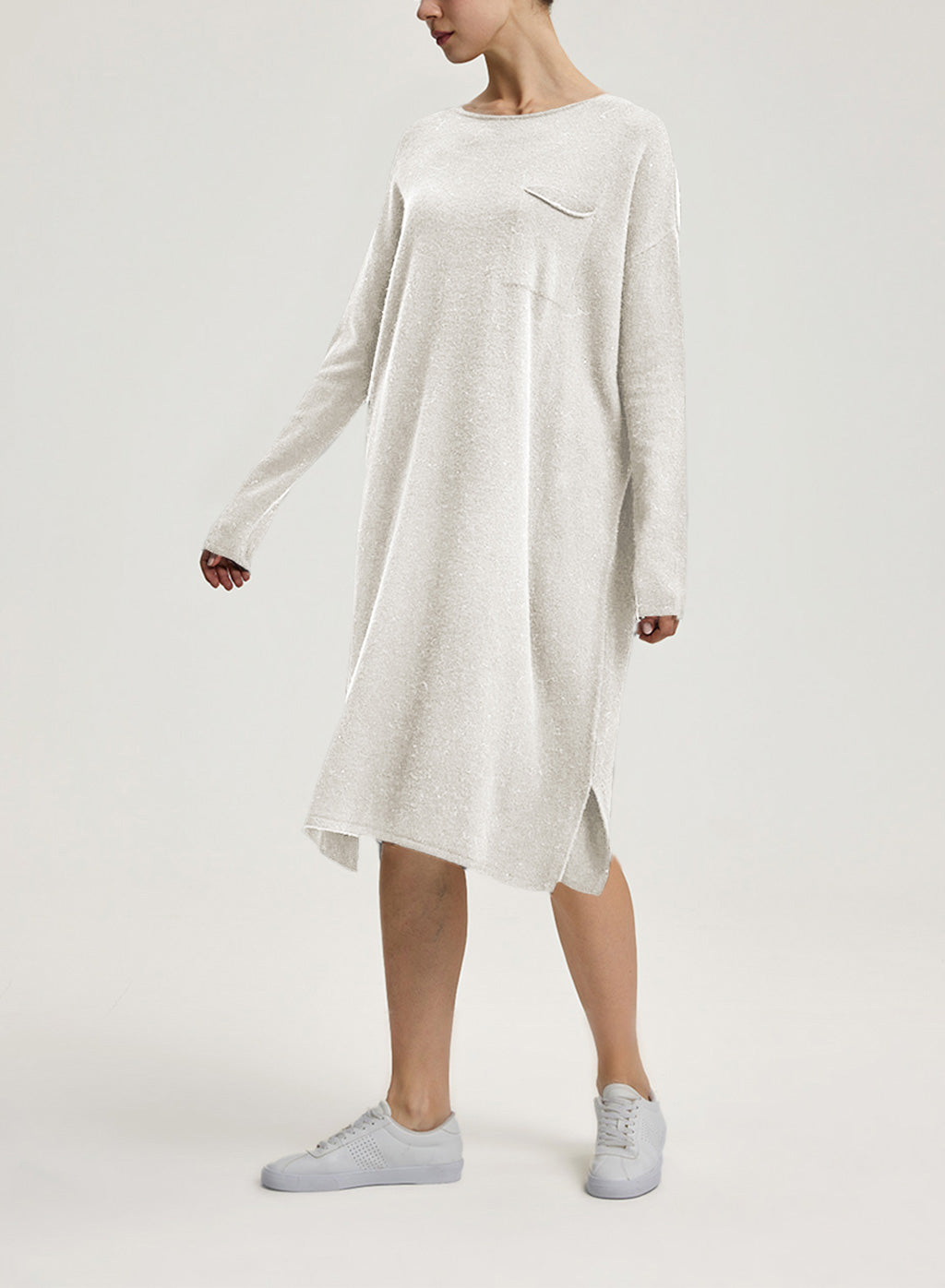 Oversized Wool Dress