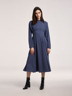 Pleated Modal Dress