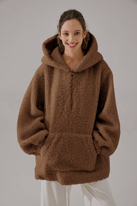 Pouch Pocket Fleece Hoodie