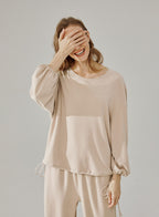 Relaxed Puff Sleeve Top
