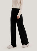 Ribbed Yak Wool Trousers