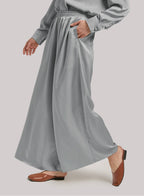 Satin Wide Leg Pants