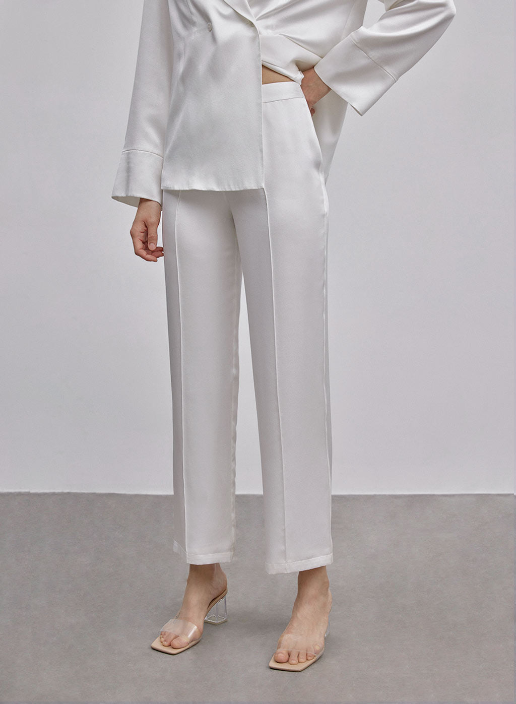 Center Crease Tuxedo Trousers