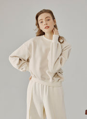 Boxy Fleece Sweatshirt