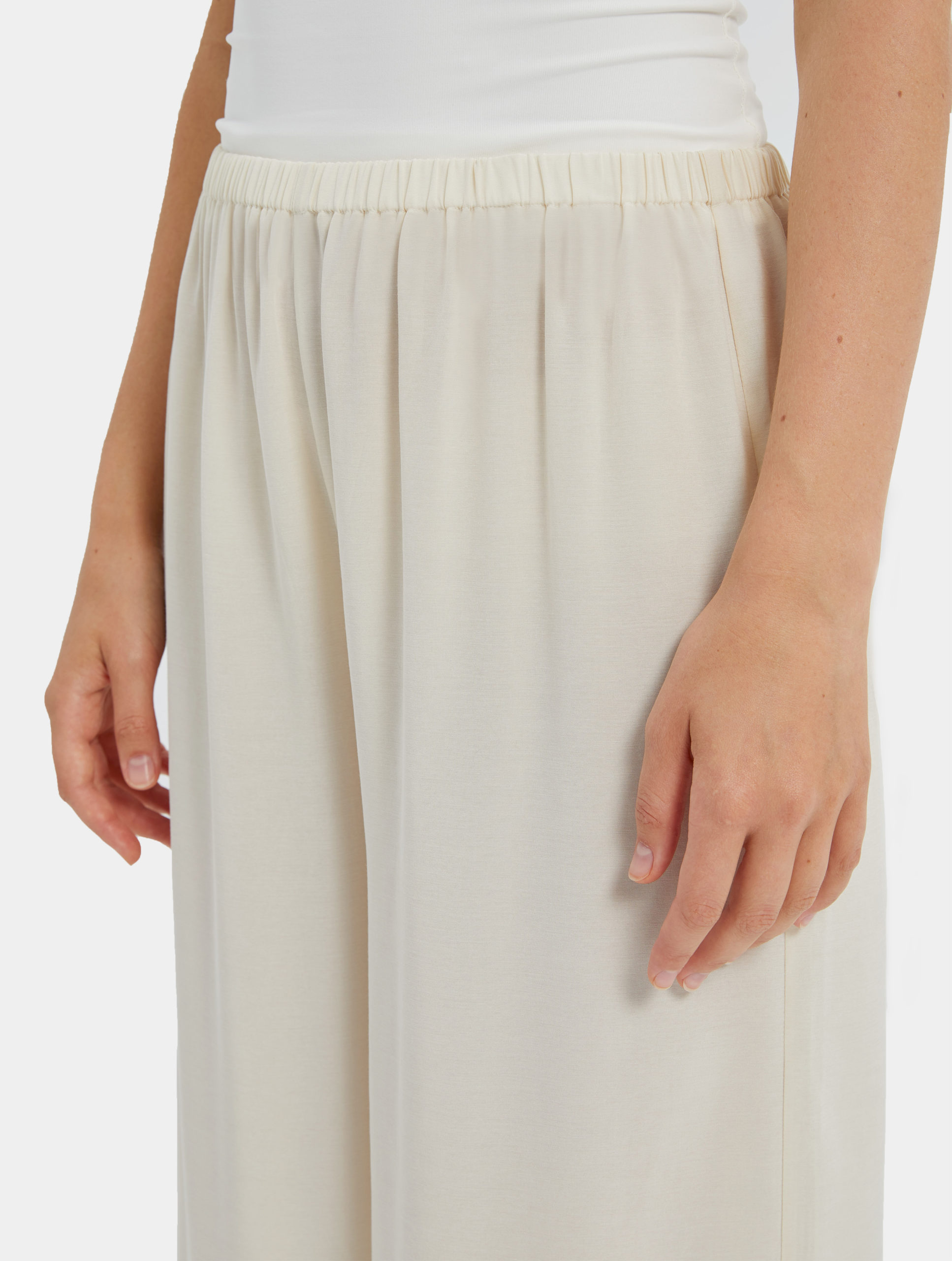 rayon wide leg pants