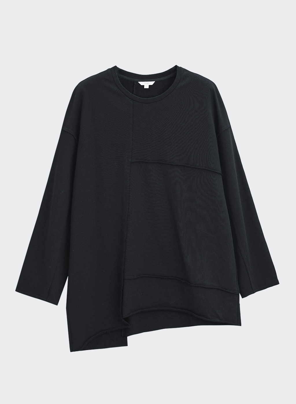 black sweatshirt