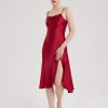 Ruby Satin Dress