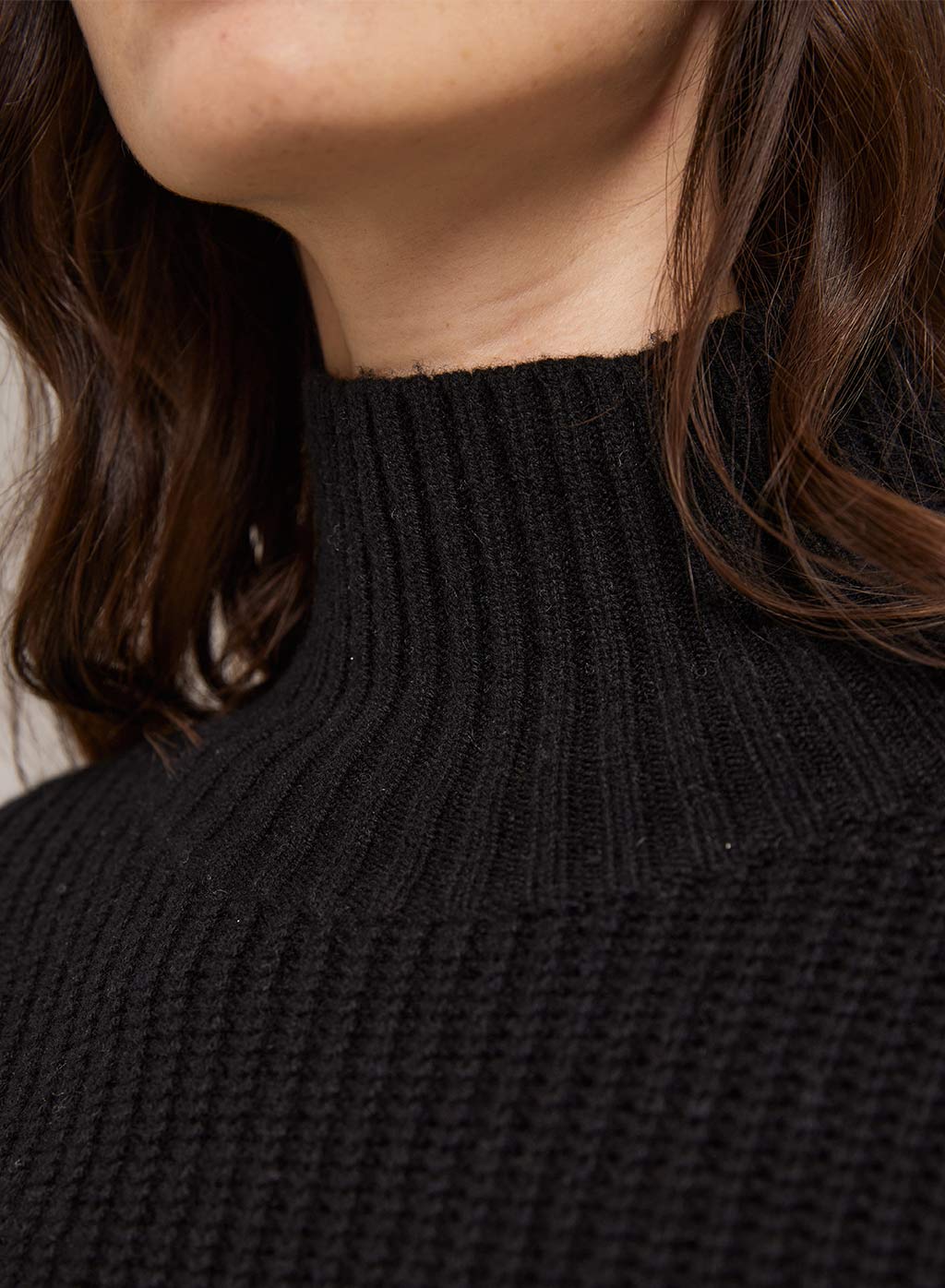 Lightweight Long-Sleeve Turtleneck Sweater | Nap Loungewear