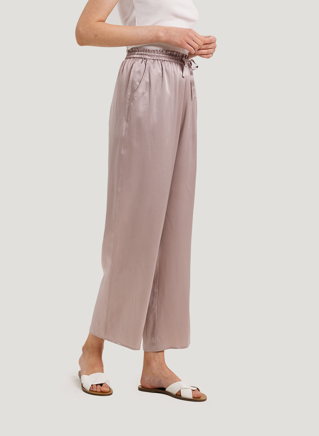 silky fleece pajama pants