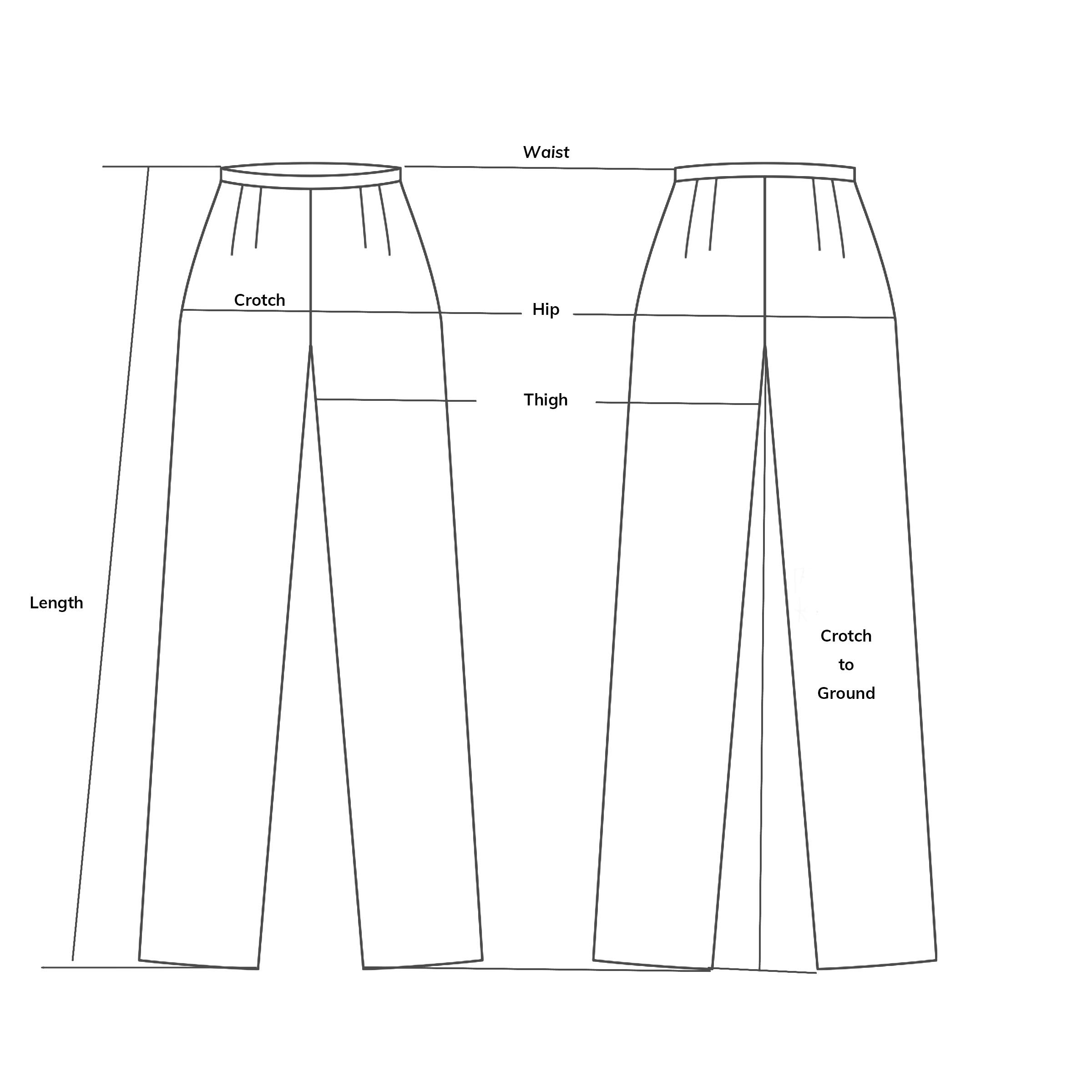 Wide-Cut Linen Pants