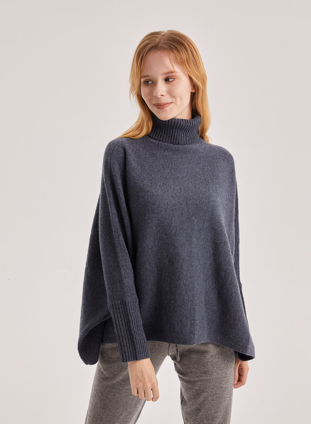 Merino Wool Batwing Sleeve Knit Sweater | Nap Loungewear