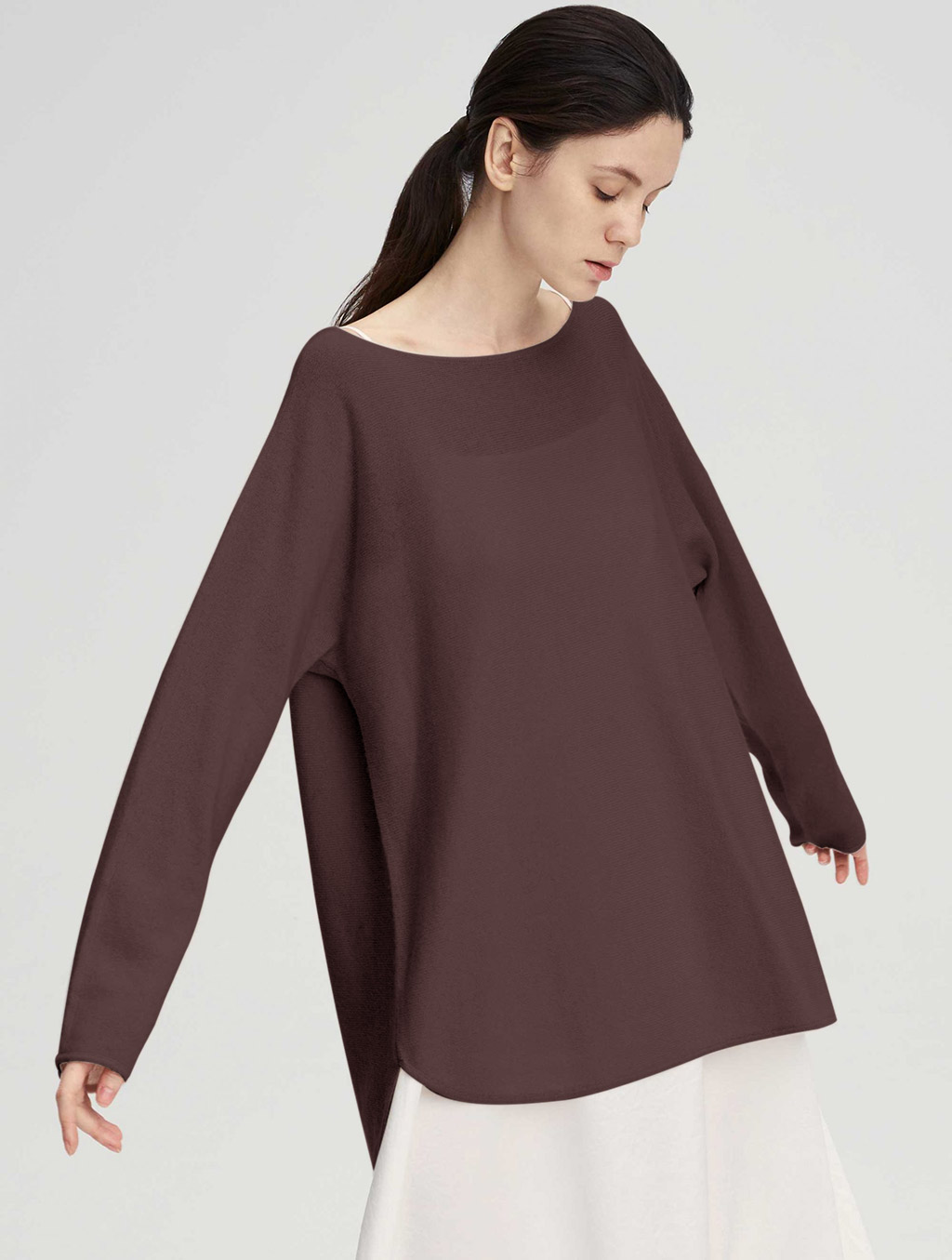 boatneck sweater