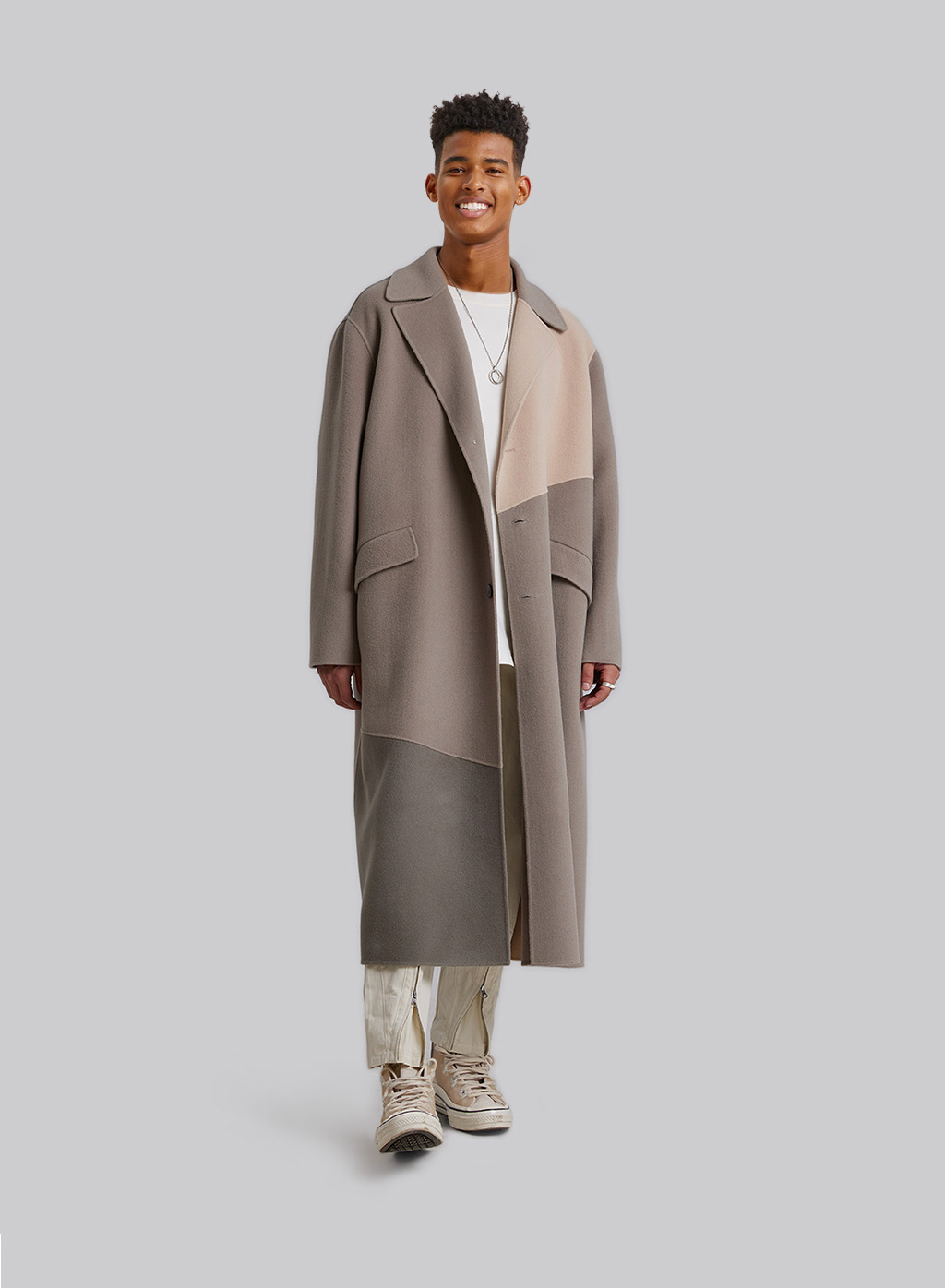 Cashmere Blend Overcoat | Mens Cashmere Overcoat | Nap Loungewear