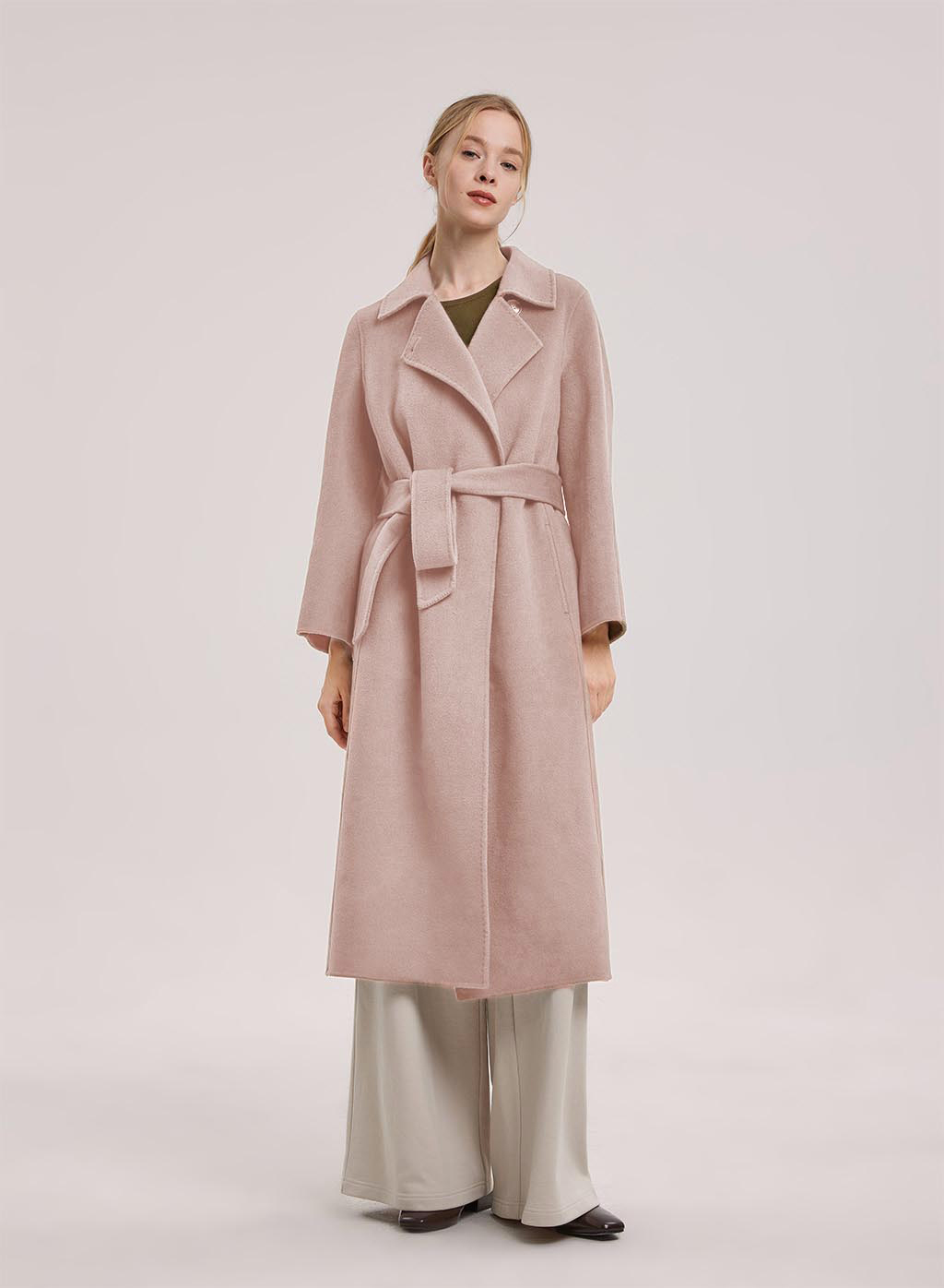 Peaked Lapel Coat | Winter Warm Overcoat| Nap Loungewear