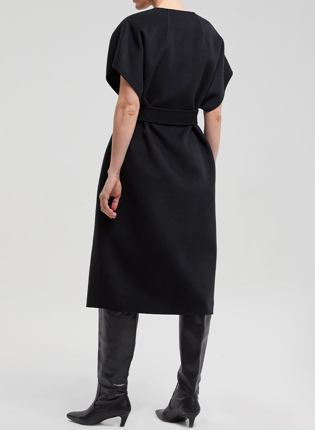 Belted Long Vest Wool | Wool Vest Womens | Nap Loungewear