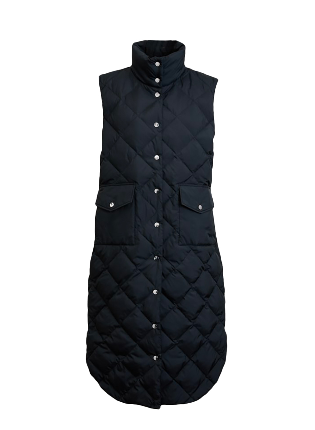 Lightweight Buttoned Stand Collar Vest | Nap Loungewear