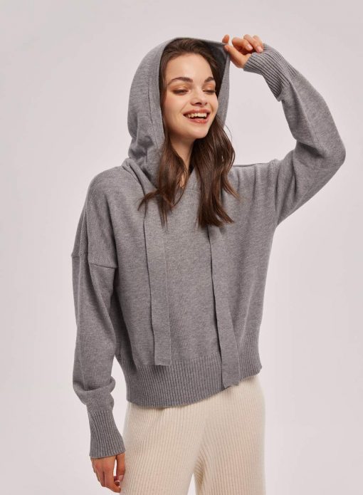 knit zip up sweatshirt