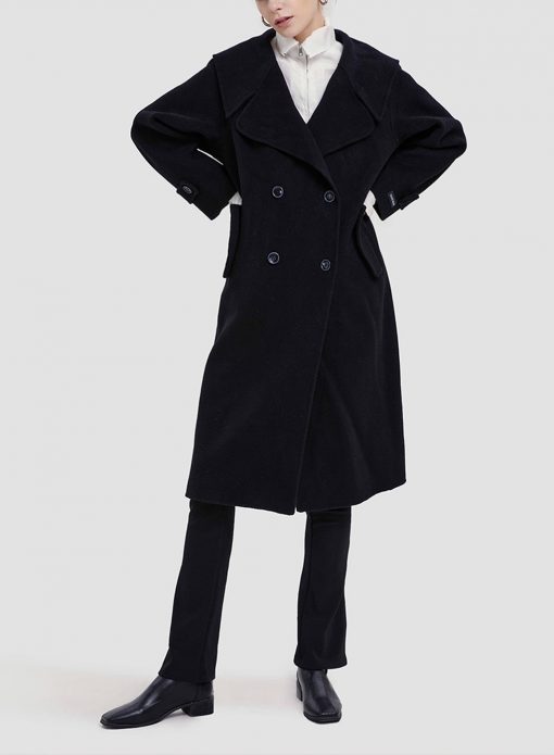 tailored wool coat women's