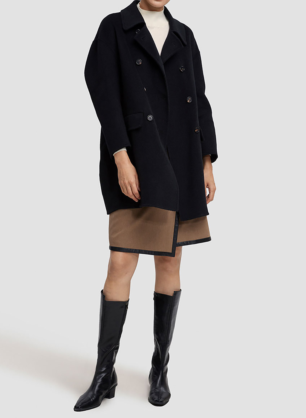 mid length pea coat