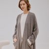 Long Cozy Belted Cardigan