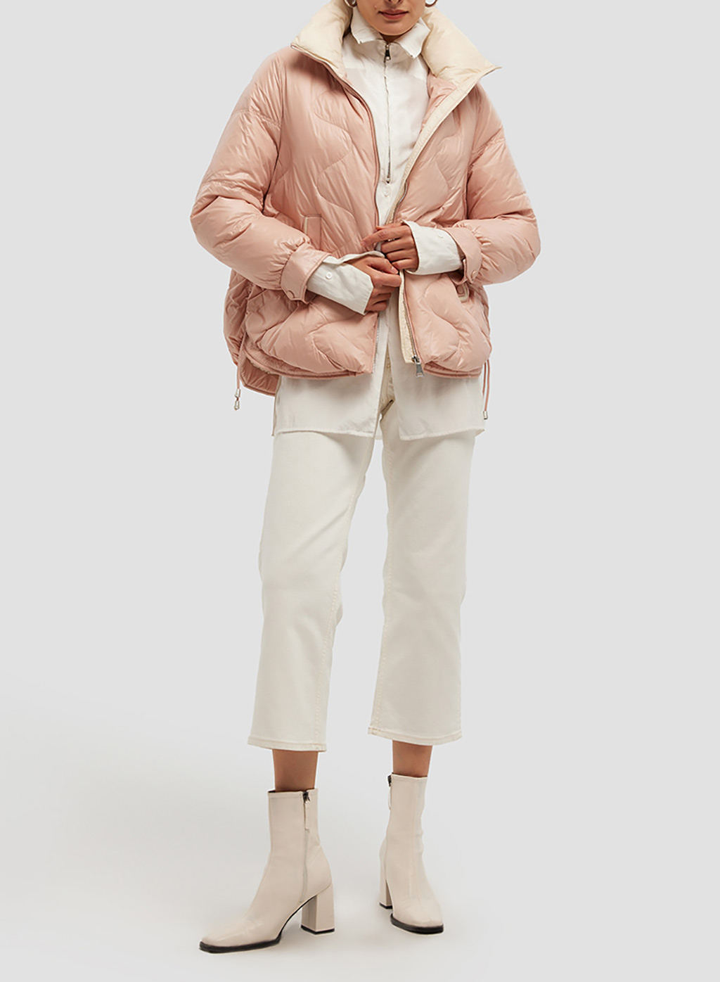 Nap Loungewear Kohen Two Tone Puffer Jacket In Cosmos | ModeSens