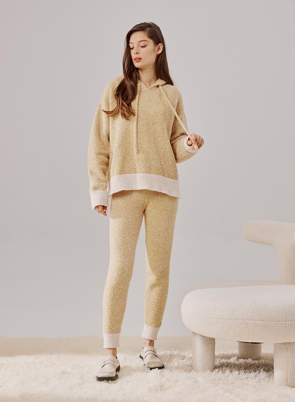 Chunky-Knit Track Pants | Nap Loungewear