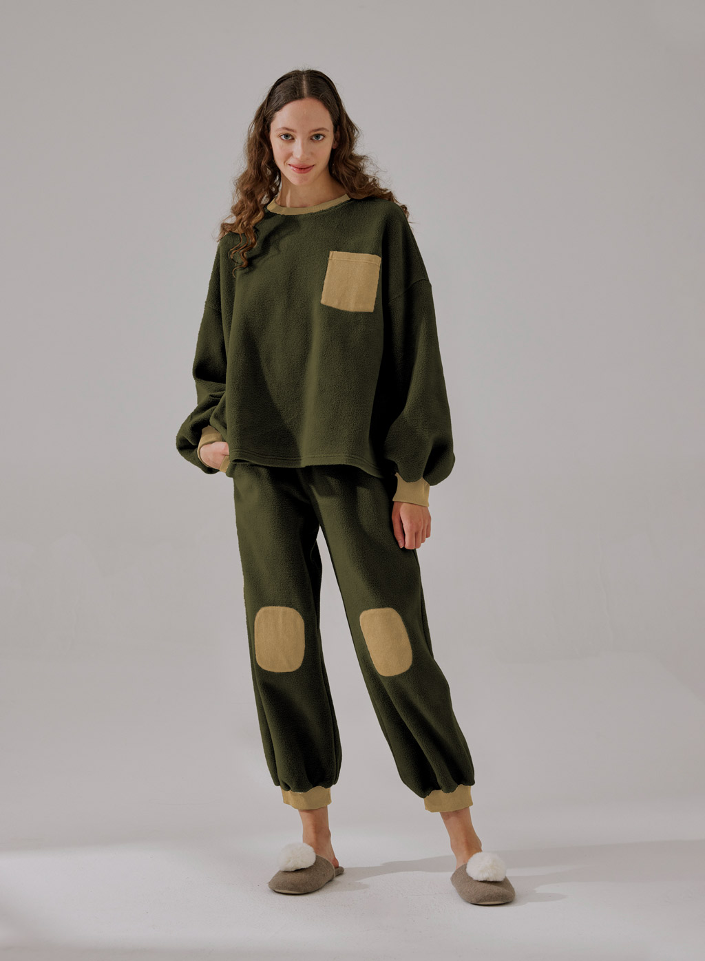 Fleece Color-Block Set