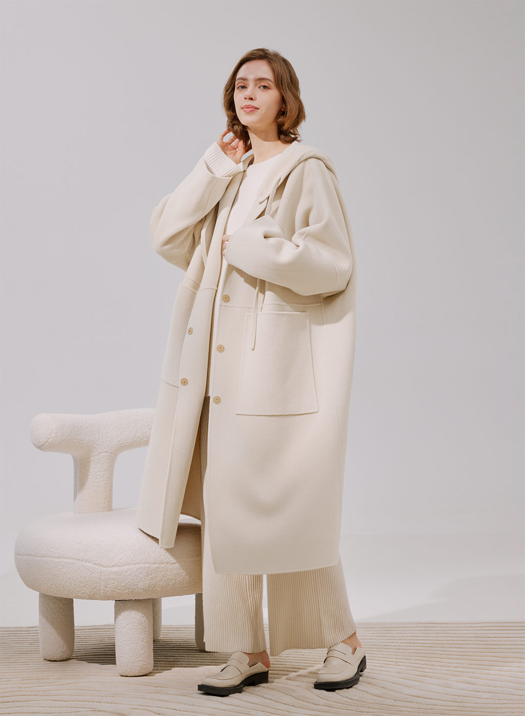 wool cashmere overcoat